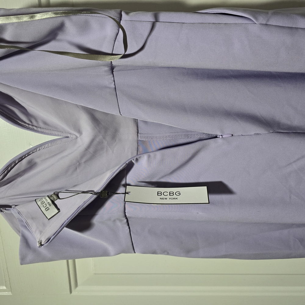 BCBG Lavender Sleeveless Dress